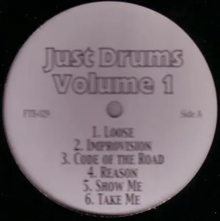 Drum Breaks And Loops - Just Drums Volume 1