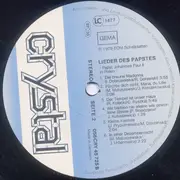 LP - Unknown Artist - Lieder Des Papstes (Johannes Paul II. In Polen)
