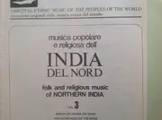 LP - Unknown Artist - Musica Popolare E Religiosa Dell' India Del Nord Vol. 3