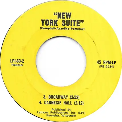 Unknown Artist - New York Suite