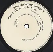 7inch Vinyl Single - Unknown Artist - Oj, Lu-lu, Lu-lu-lu / Tulleri Lull - Mono