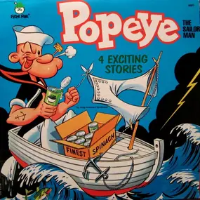 Popeye The Sailor Man - The Sailor Man - 4 Exciting Stories
