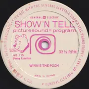 7inch Vinyl Single - Disney - Show'N Tell Picturesound Program: Winnie The Pooh - Show and Tell incl. Filmstrip