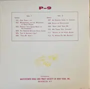 LP - Bible And Tract Society Of Pennsylvania - Singing And Accompanying Yourselves With Music In Your Hearts P-9
