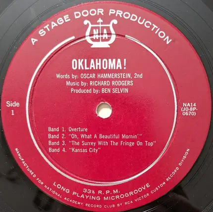 Unknown Artist - Songs And Music Of Oklahoma!