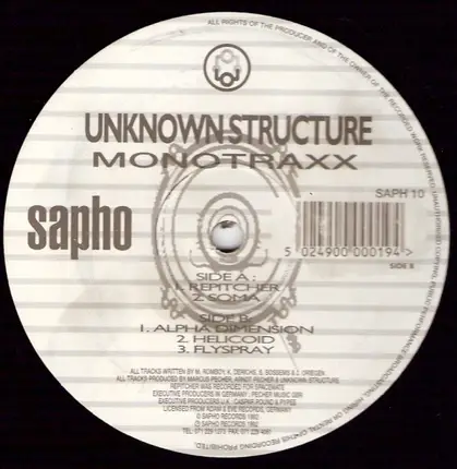Unknown Structure - Monotraxx