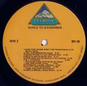 LP - Unknown Artist - 20 Songs To Remember