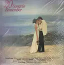 LP - Unknown Artist - 20 Songs To Remember