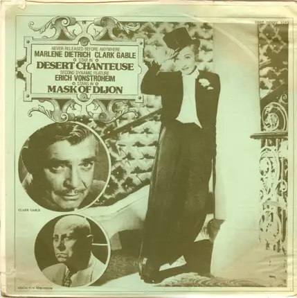 Marlene Dietrich, Clark Gable - Desert Chanteuse / Mask Of Dijon