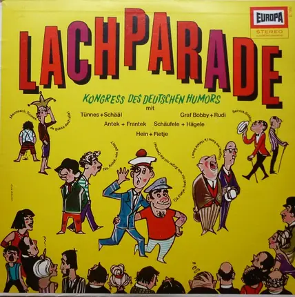 Tünnes + Schääl, Graf Bobby + Rudi, a.o. - Lachparade - Kongress Des Deutschen Humors
