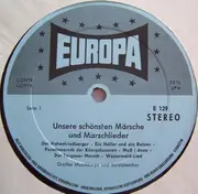 LP - Unknown Artist - Unsere Schönsten Märsche Und Marschlieder