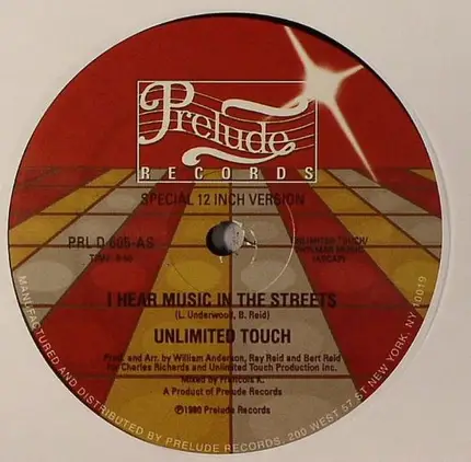 Unlimited Touch - I Hear Music In The Streets / Searching To Find The One