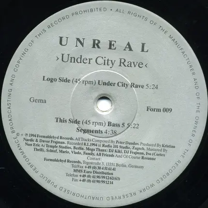 Unreal - Under City Rave
