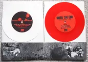 2x7inch Vinyl Single - Until The End - Let The World Burn - Red and White Vinyl, incl. Insert