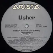 12'' - Usher - U Don't Have To Call