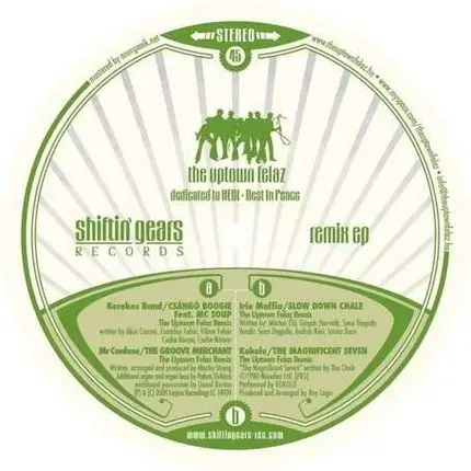 Uptown Felaz - Remix EP
