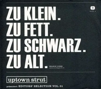 Uptown Strut Presents - Editor's Selection Vol.1
