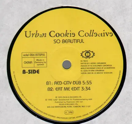 Urban Cookie Collective - So Beautiful