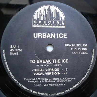 Urban Ice - To Break The Ice
