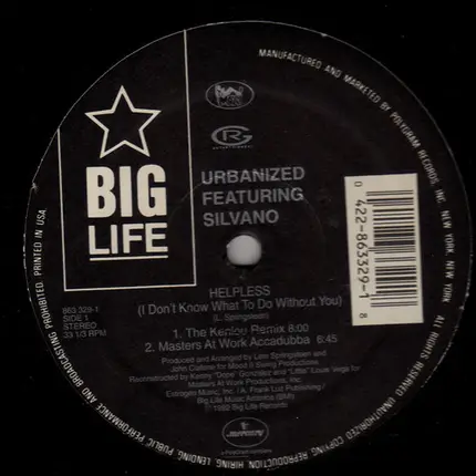Urbanized - Helpless (I Don't Know What To Do Without You)
