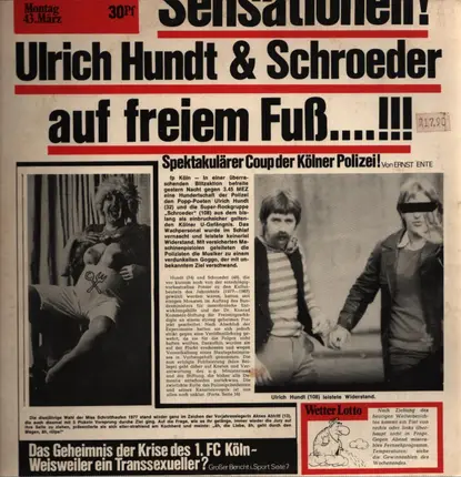 Urich Hundt & Schroeder - Auf Freiem Fuß