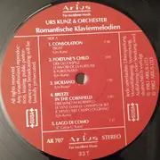 LP - Urs Kunz & Orchester - Romantische Klaviermelodien
