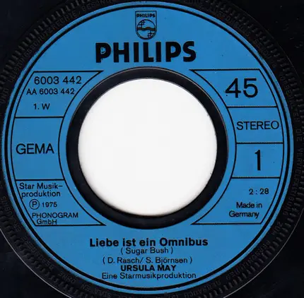 Ursula May - Liebe Ist Ein Omnibus