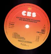 LP - Urs Boeschenstein - Ich Bin En Freie Schwiizer Törf Säge Was I Will...