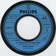 7inch Vinyl Single - Ursela Monn - Ick Liebe Dir, Ick Liebe Dich