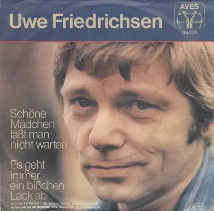 Uwe Friedrichsen - Schöne Mädchen Läßt Man Nicht Warten