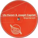 12inch Vinyl Single - Uto Karem & Joseph Capriati - Things That Work
