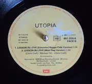 12inch Vinyl Single - Utopia - Lesson In Love