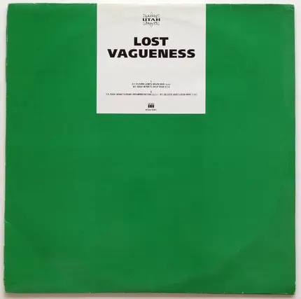 Utah Saints - Lost Vagueness