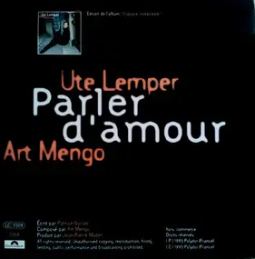 Ute Lemper - Parler D'Amour