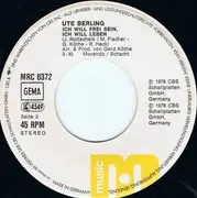 7'' - Ute Berling - My Baby Blue