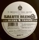 12inch Vinyl Single - V. Smoove & Serg Sniper - Salute Blends 2 - still sealed