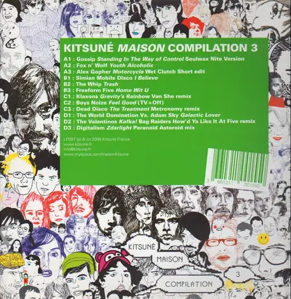 Simian Mobile Disco / The Lovely Feathers a.o. - Kitsune Maison 3