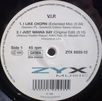 V.I.P. - I Like Chopin