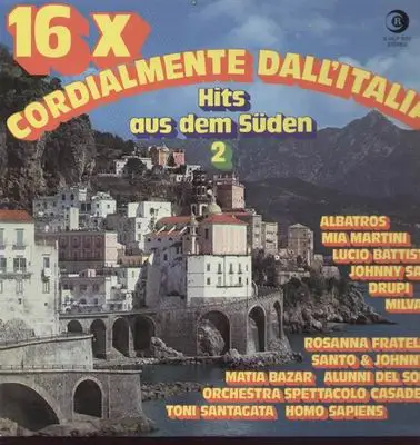 Various - 16xCordialmente Dall'Italia Hits Aus Dem Süden 2