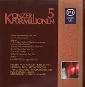 LP - Various Artists - Konzert für Millionen 5,, Weber, Gounod, Mozart, Lortzing, Dvorak, Liszt...