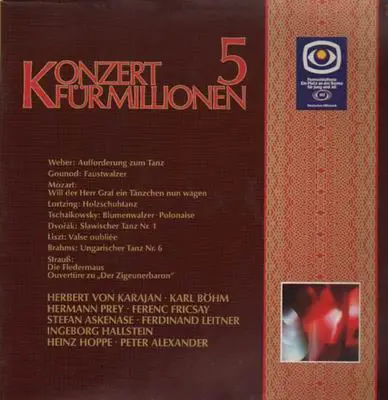 Weber, Gounod, Mozart,a.o. - Konzert für Millionen 5