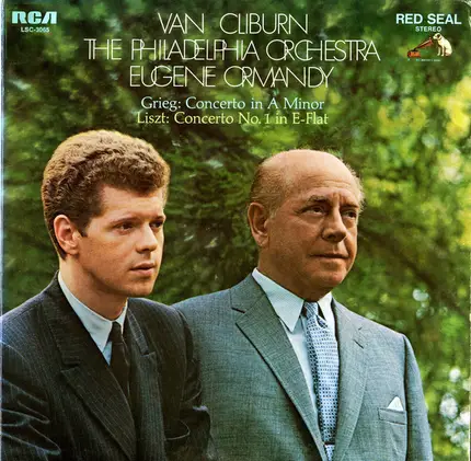 Van Cliburn / Eugene Ormandy / The Philadelphia Orchestra / Edvard Grieg / Franz Liszt - Concerto In A Minor / Concerto No. 1 In E-Flat