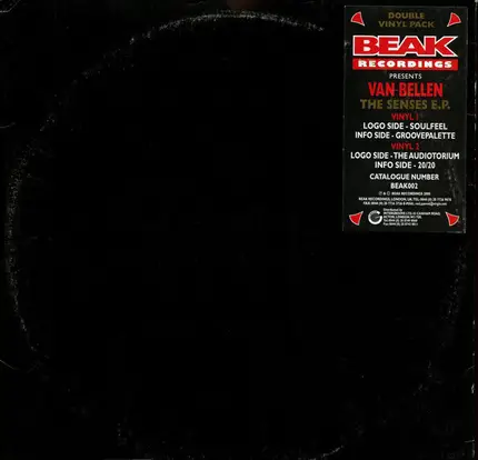 Van Bellen - The Senses E.P.