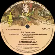 LP - Van Der Graaf Generator - The Quiet Zone / The Pleasure Dome - Insert