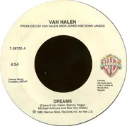 7inch Vinyl Single - Van Halen - Dreams