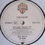 12'' - Van Halen - Why Can't This Be Love