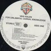 LP - Van Halen - For Unlawful Carnal Knowledge