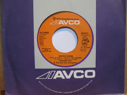Van McCoy & The Soul City Symphony - Boogie Down