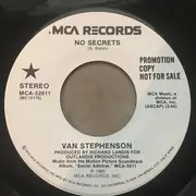 7inch Vinyl Single - Van Stephenson - No Secrets