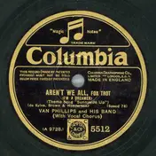 Van Phillips And His Band - Aren't We All (I'm A Dreamer) / If I Had A Talking Picture Of You